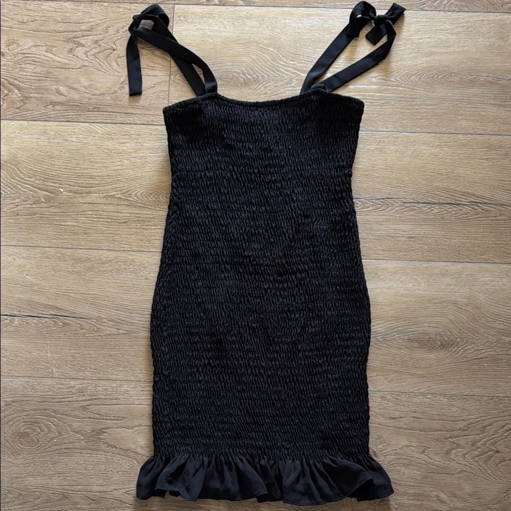 Elegant Black Mini Dress